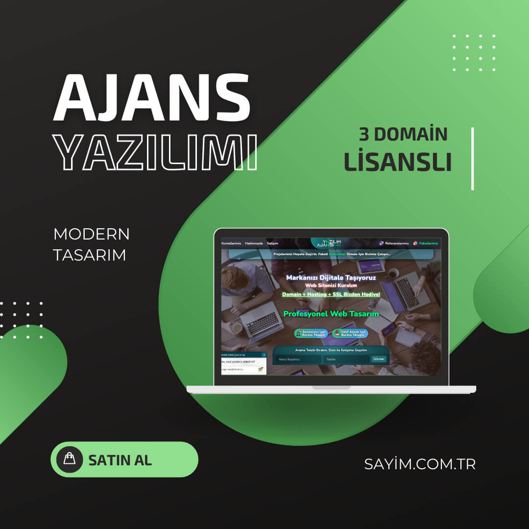 TasarımOfisi Dijital Ajans Yazılımı <br> (Sınırsız Dil + Kur Sistemi)