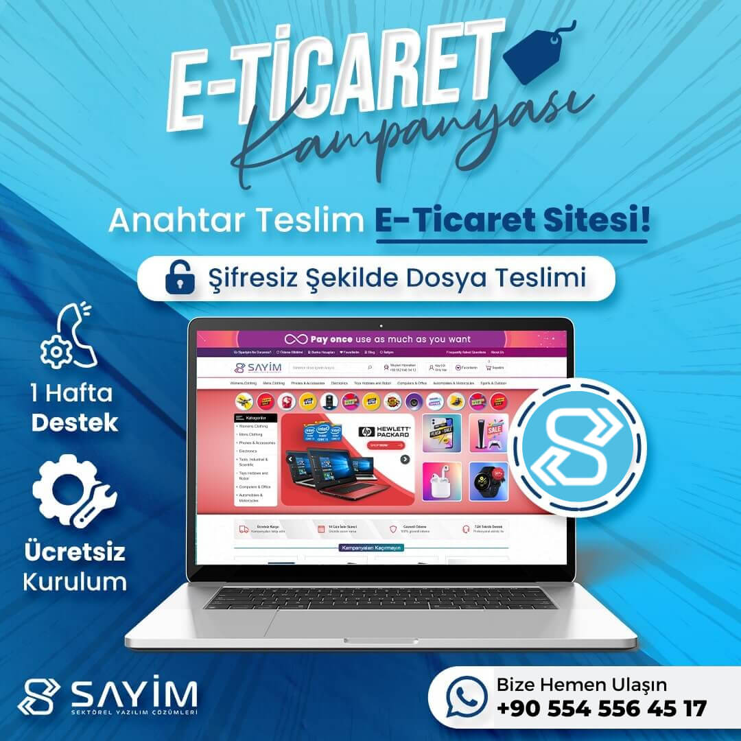 TasarımOfisi Global E-Ticaret Yazılımı