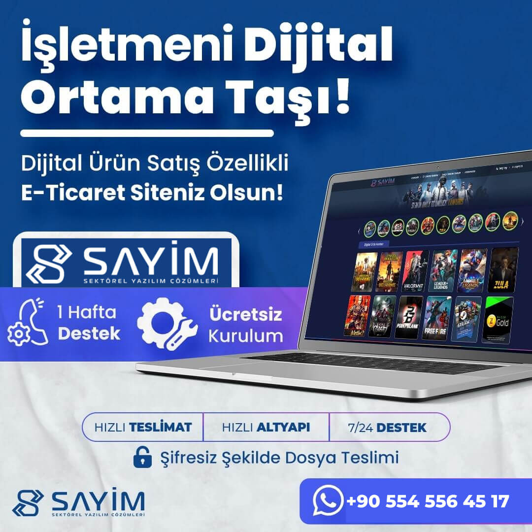 TasarımOfisi v4 E-Ticaret Yazılımı <br>(Dijital Ürün)